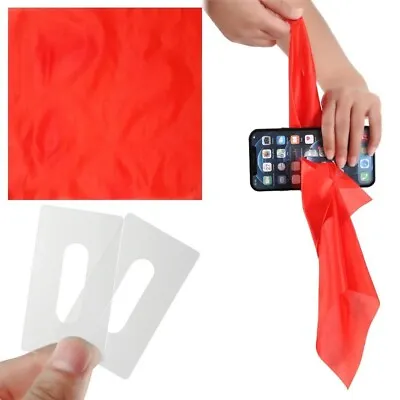 Scarf Close-Up Prop Magic Trick Game Silk Kerchief Pass Through The Phone Magic • $11.99
