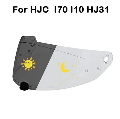 Photochromic Visor Lens For HJC I70 I10 HJ-31 HJ31 Motorcycle Helmet Windshield • $15.90