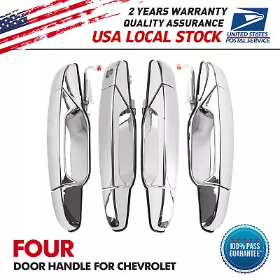 For Chevrolet Suburban Tahoe Escalade Chrome LH Rear Door Handle OEM 22738725-4b • $13.99