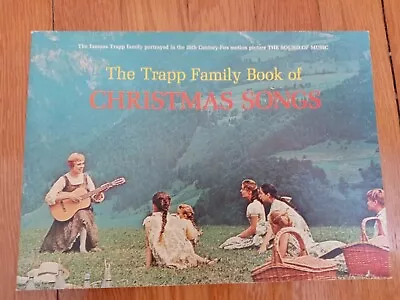 1950 The Trapp Family Book Of Christmas Songs Signed Maria Von Trapp Book • $40