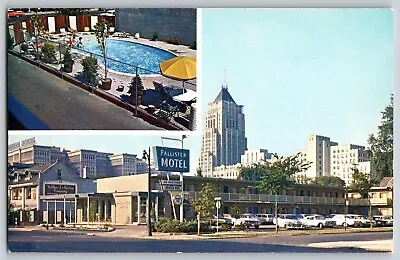 Detroit Michigan MI - View Of Pallister Motel - Vintage Postcard - Unposted • $4.44