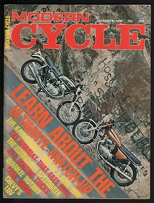 1972 December Modern Cycle - Vintage Motorcycle Magazine • $14.38