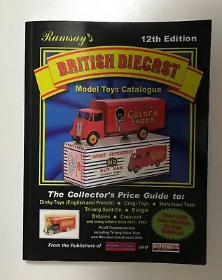 RAMSAY's BRITISH DIECAST MODEL TOYS CATALOGUE 12th Edition • £6