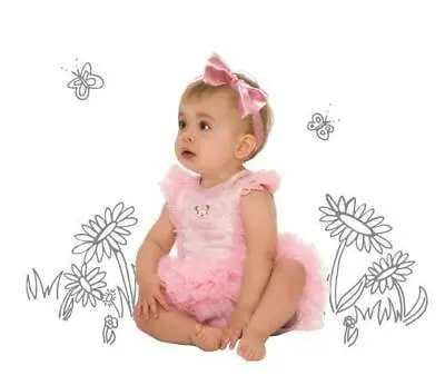 £21.73 • Buy Child Baby Minnie Mouse Sparkle Tutu Girls Costume