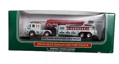 Hess 2010 Mini Fire Truck Collection New In Box • $5