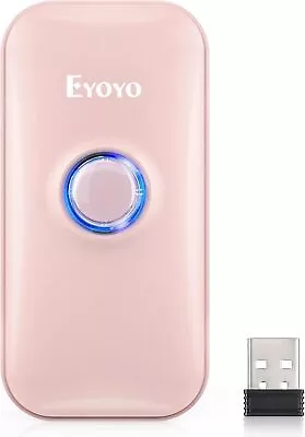 Eyoyo Mini 1D Bluetooth Barcode Scanner USB Wired&2.4G Wireless Barcode Reader • $39.14
