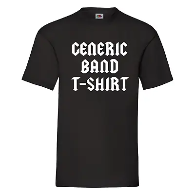 Funny Band Shirt - Rock Band T-shirt Music Jokes Musician Gift Birthday Gift • £13.99