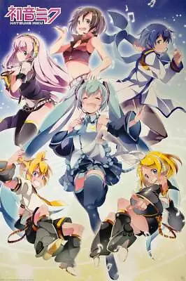 Hatsune Miku Group Poster - 24  X 36  • $23.18