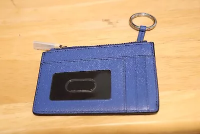 Marc Jacobs KeyRing Leather Zip Top Wallet • $30