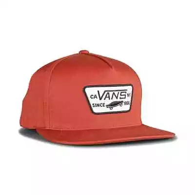 Vans Full Patch Snapback Hat - Burnt Henna • £21.99