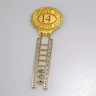 Mary Kay Circle Of Honor Consultant Ladder Year Award Pin  Brooch  AL14 • $12.99