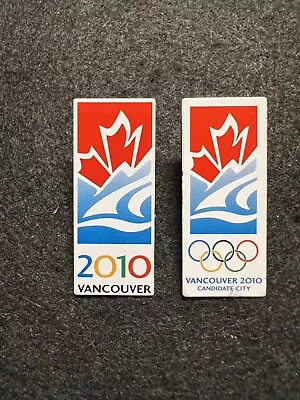 2010 Vancouver Olympic Bid And Candidate City Pin Set • $25.50