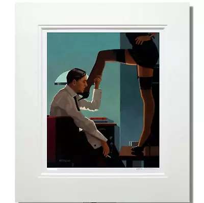 Jack Vettriano - Night Calls - NEW & SOLD OUT - Signed Limited Edition • £535