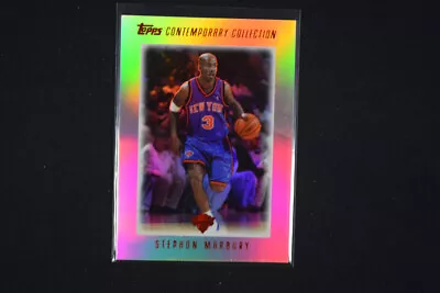 Stephon Marbury 2003-04 Topps Contemporary Collection #89 Red Parallel /225 • $0.99