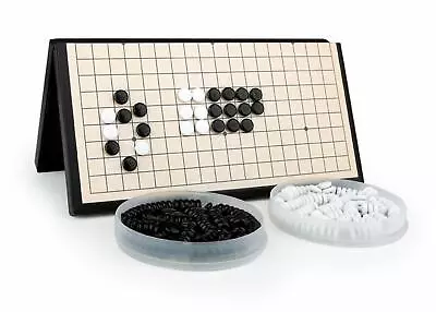 Magnetic 19x19 Travel Go Game Set Magnetic Plastic Stones Foldable Go Board 11  • $18.99