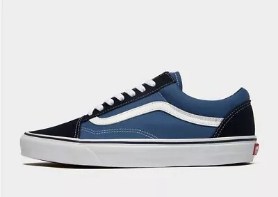 VANS OLD SKOOL 36 DX SHOES ® ( Men UK 7 EUR 40.5  ) Navy Blue ( Odd Pair ) • £19.99