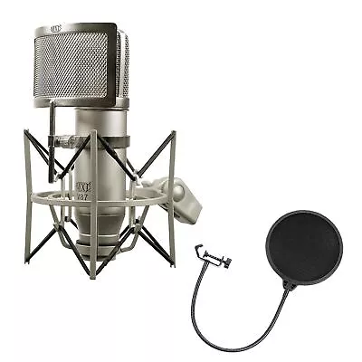 MXL V87 Studio Condenser Microphone Bundle With Nylon Pop Filter • $199.95