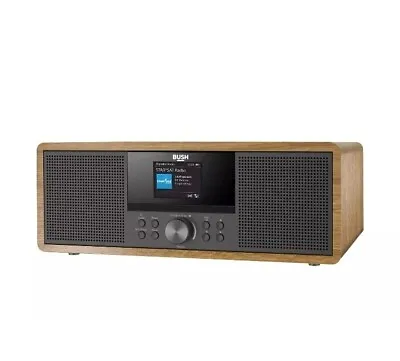 Bush CD Bluetooth DAB+ FM Radio – Wood • £40
