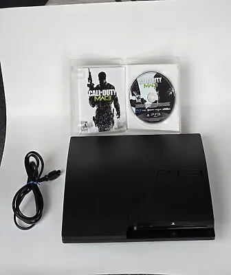 Sony PlayStation 3 PS3 Slim Console 150GB + Call Of Duty Modern Warfare 3 • $89.99