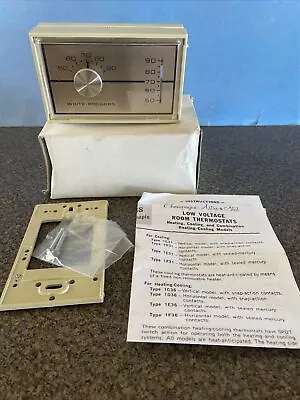 White-Rodgers Emerson Horizontal Thermostats With Mercury Cell Switch 1F30910 • $35