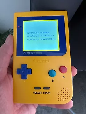 Japanese GameBoy Pocket With Backlit TFT Screen • £80