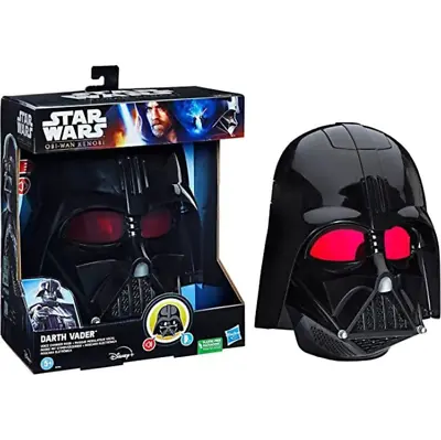 Star Wars Darth Vader Voice Changer Helmet Mask Talking Sounds Effect Kids Fun • £44.99