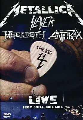 The Big 4: Live From Sofia Bulgaria (DVD) Metallica Slayer Megadeth Anthrax • $19.99