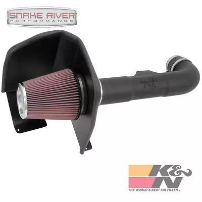 K&N 63-3082 Cold Air Intake For 14-18 Chevy Silverado GMC Sierra 1500 5.3L 6.2L • $349.99