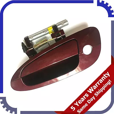 Outside Door Handle For 2002-2008 NISSAN ALTIMA A15 Sparkle Red Front Left B3783 • $22.15