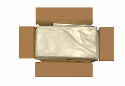 £0.99 • Buy Clear HEAVY DUTY 100 GAUGE Refuse Sacks / Bags Strong Bin Liners Rubbish Bag