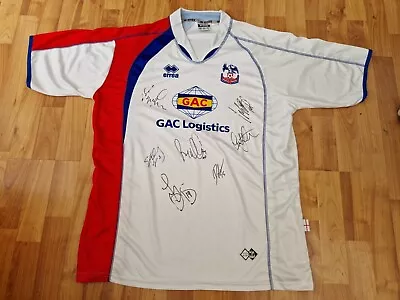 £49.99 • Buy Classic Crystal Palace 2007-2008 Mens Xxl Away Football Shirt Errea Signed