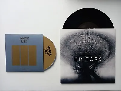 White Lies - Death Cd & Editors - Smokers Outside The Hospital Doors Vinyl 7  • £2.99