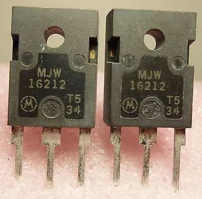 MJW16212 / TRANSISTOR / 2 PIECES  (qzty) • $12.99