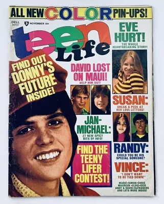 VTG Teen Life Magazine November 1974 Donny And Marie Osmond No Label • £28.93