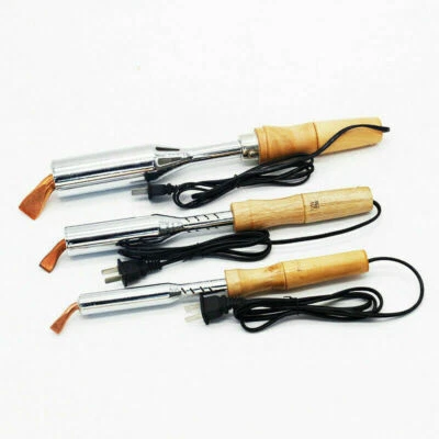 £12.49 • Buy 100/150/200/300W 220V Electric Soldering Iron Angled Chisel Point Copper Tip