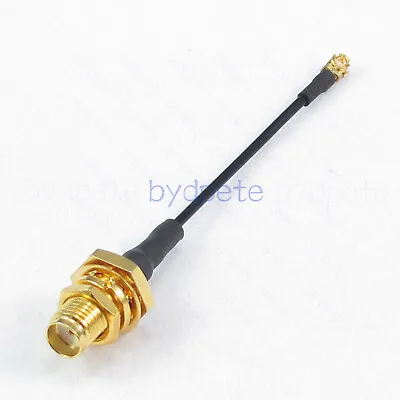 MS156 MS-156 MHF SW23 Micro RF Coax Plug To SMA Female Bulkhead 1.37mm Switch • $6.21