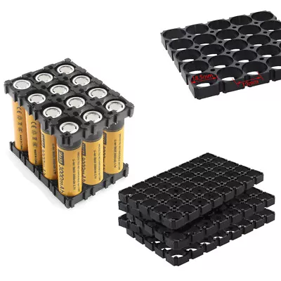 5x5~5x10 Cell 18650 Batteries Holder Bracket Spacer Radiating Shell Plastic Heat • $7.79