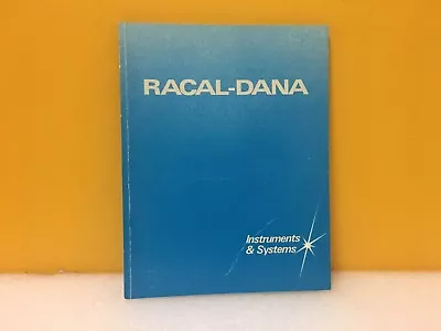 Racal-Dana Instruments & Systems Catalog • $49.99