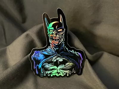 Zombie Batman Vinyl Sticker 3.5” Holographic Joker DCeased DC Dead Dark 1 Artist • $4.50