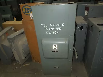 Trumbull 70326 600A 3ph 3P 240VAC Double Throw Non-Fused Manual Transfer Switch • $2500