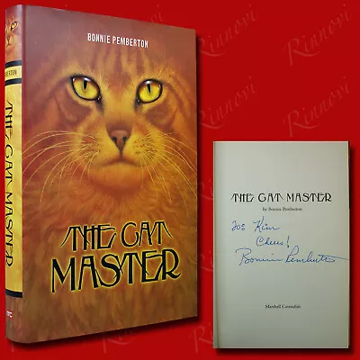 The Cat Master SIGNED Bonnie Pemberton (2007HC1st/2nd) Near Fine • $39.97