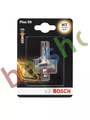 Light Bulb Blister Pack 1pcs H7 12v 55w Px26d Plus 50% • £20.79