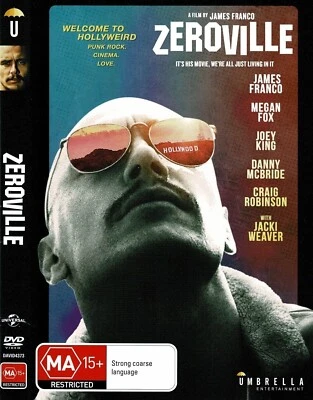 $10 • Buy Zeroville (DVD, 2019) James Franco Comedy Region 4