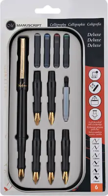 Manuscript Deluxe Calligraphy Fountain Pen Set • £21.99