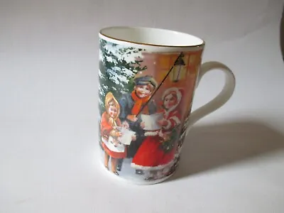 £9.99 • Buy Victorian Christmas Fine Bone China Drinking Mug From Past Times Pre-Owned.