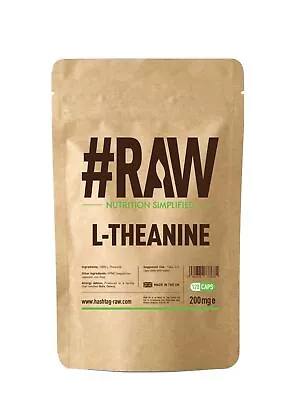 RAW L-Theanine 120 X 200mg Caps • £7.69