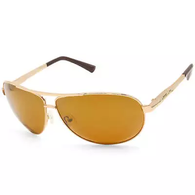 Dirty Dog Doffer Shiny Gold/Gold Mirror Unisex Polarised Sunglasses 53250 • $69.99