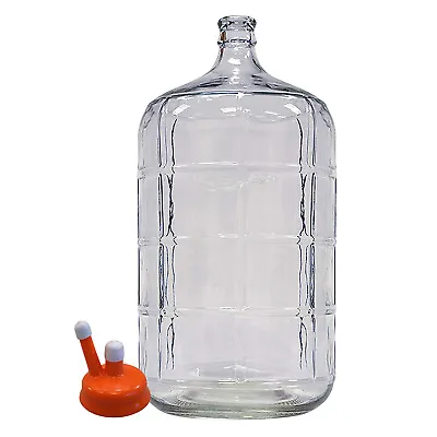 Home Brew Ohio 6 Gallon Glass Carboy With Carboy Cap • $69.99