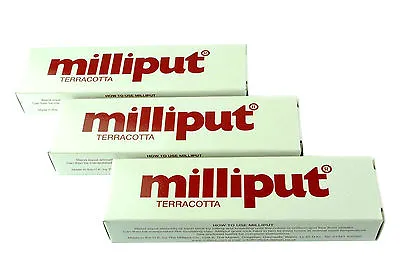 Proops Milliput Epoxy Putty Terracotta X 3 Packs. X1016b • £14.42