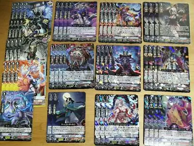 Vanguard Tcg Trading Card Lot Murakumo Hyoga Flight Sickle Kadotsugu Deck   • $118.37